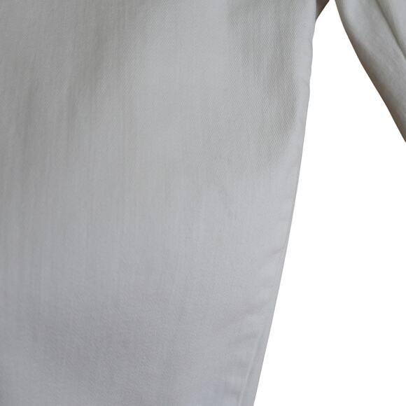 Anthropologie Pilcro Womens High Rise Denim Legging Jeans Size 27 White Crop - Picture 4 of 16